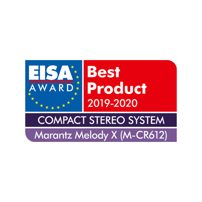 Marantz MCR-612 stereoförstärkare med nätverk, CD & radio, svart