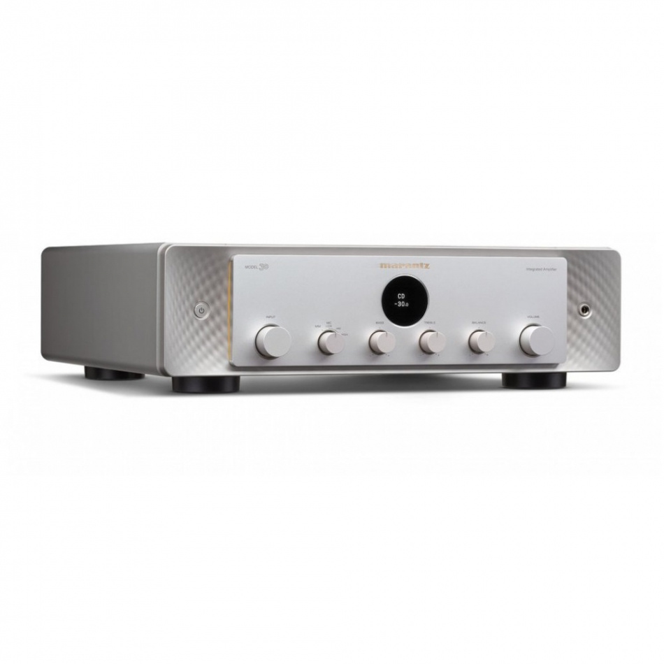 Marantz Model 30 stereoförstärkare med RIAA-steg, silver