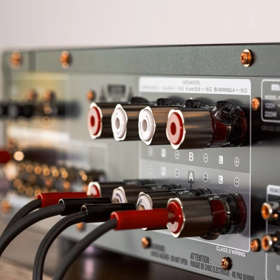 Marantz Model 50 stereoförstärkare med RIAA-steg, svart