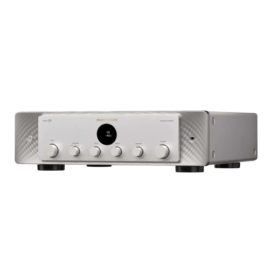 Marantz Model 50 stereoförstärkare med RIAA-steg, silver