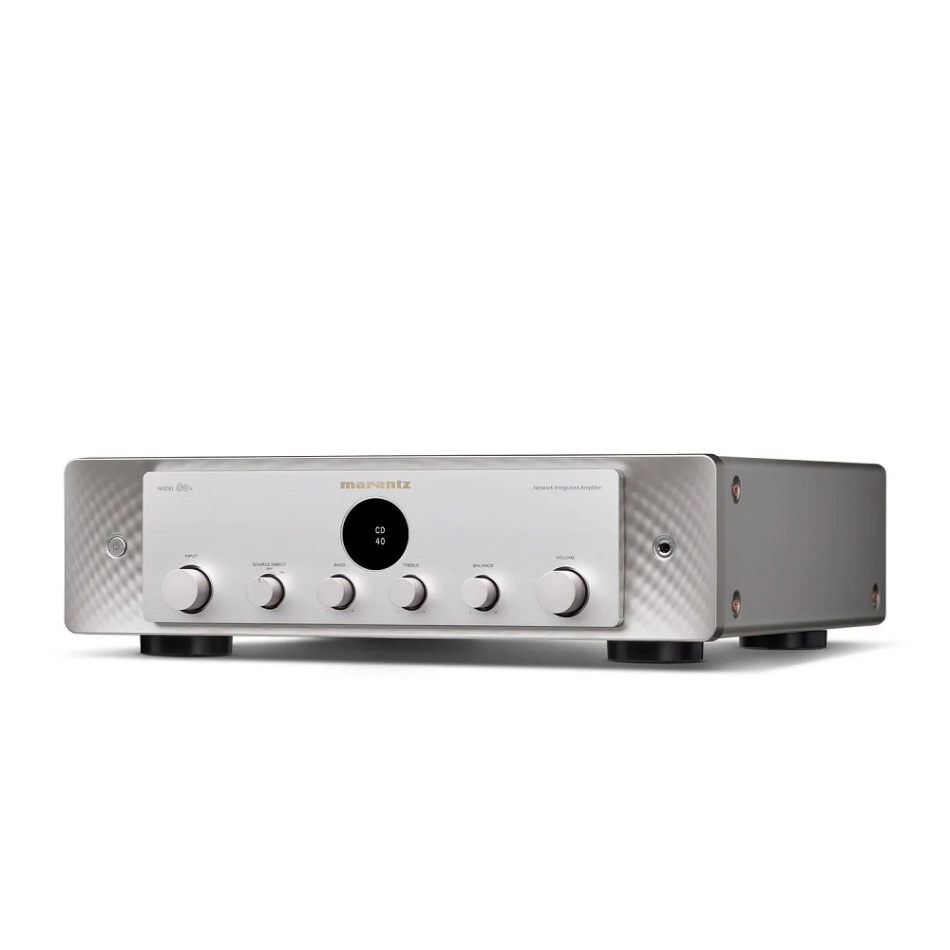 Marantz Model 60N streamingförstärkare med HEOS & HDMI, silver/guld