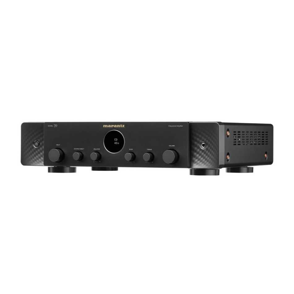 Marantz Model 70 stereoförstärkare med HDAM-kretsar, DAC & HDMI, svart