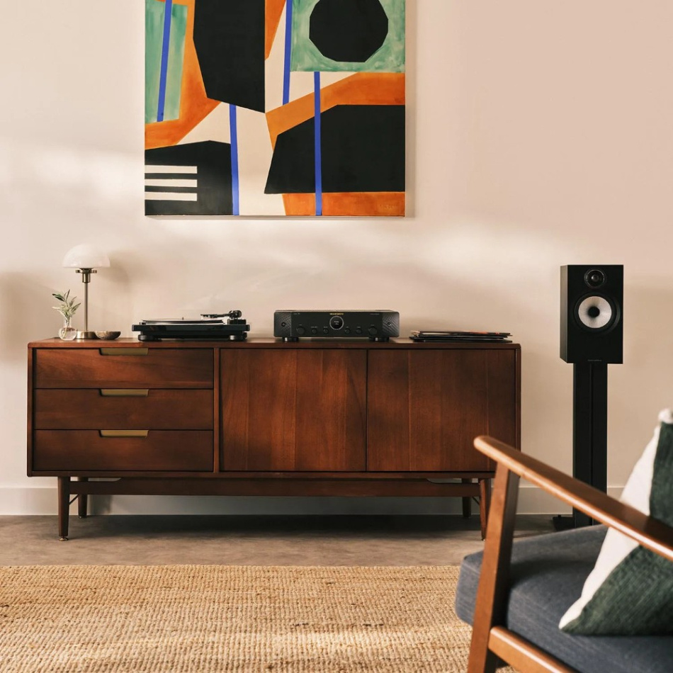 Marantz Model 70 stereoförstärkare med HDAM-kretsar, DAC & HDMI, svart
