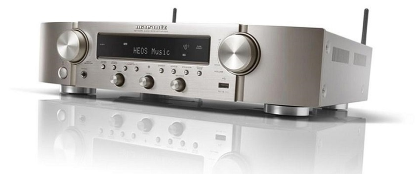 Marantz NR1200 stereoförstärkare med nätverk, Bluetooth, RIAA-steg & radio, silver