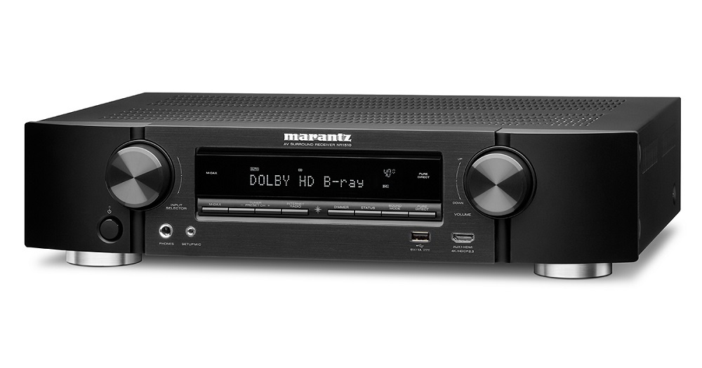 Marantz NR1510 hemmabioförstärkare, svart Returexemplar