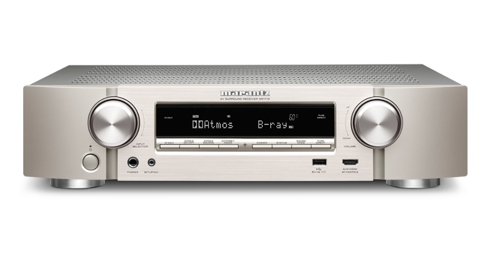 Marantz NR1710 hembioförstärkare, silver