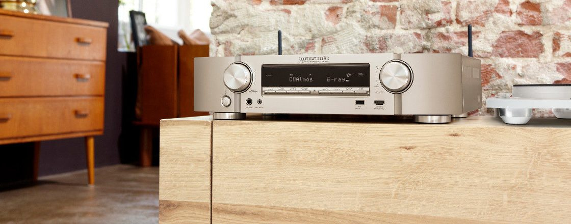 Marantz NR1710 hembioförstärkare, silver