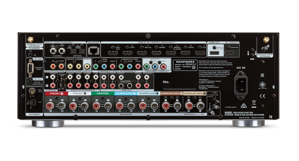 Marantz SR5014 hembioreceiver, svart