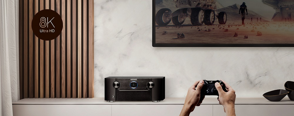 Marantz SR7015 hemmabioförstärkare med HEOS, svart
