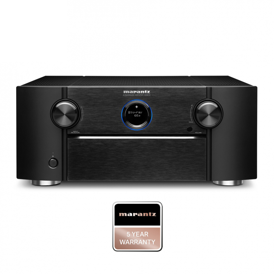Marantz SR8015 hemmabioförstärkare med HEOS, svart