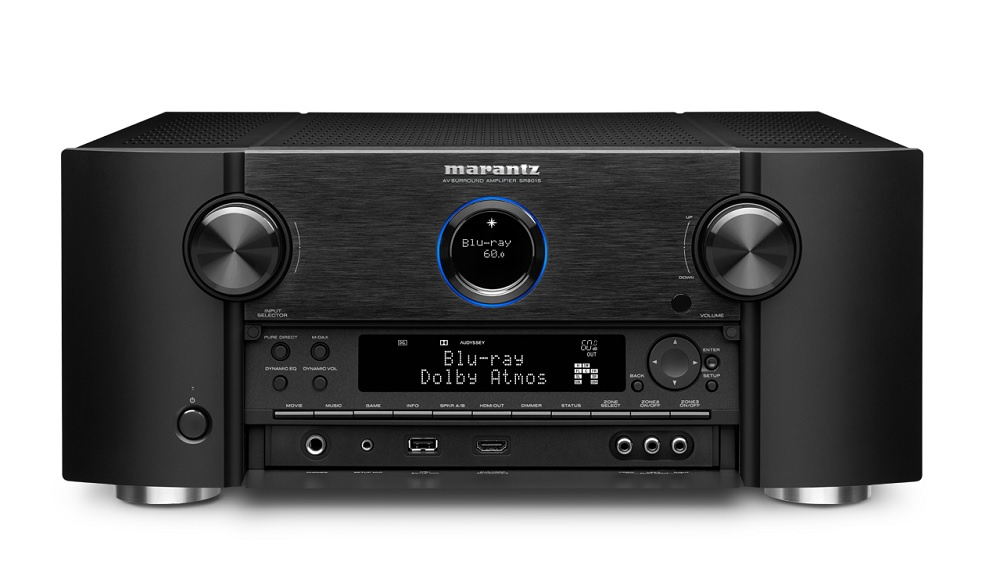Marantz SR8015 hemmabioförstärkare med HEOS, svart