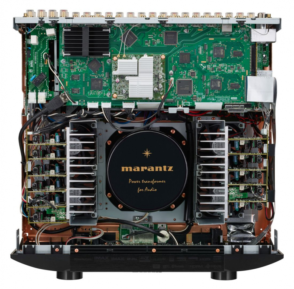 Marantz SR8015 hemmabioförstärkare med HEOS, svart