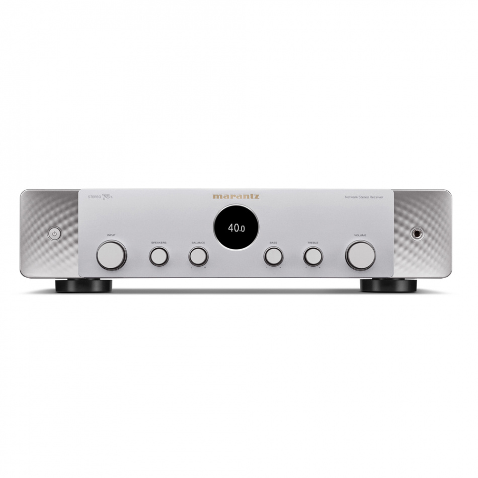 Marantz Stereo 70S stereoförstärkare med streaming, RIAA-steg & HDMI, silver