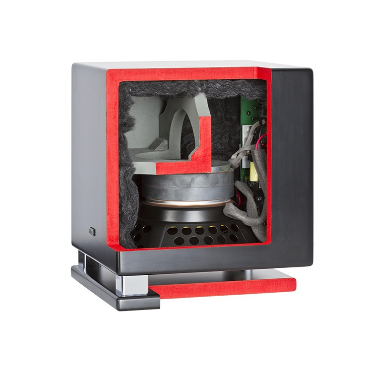 Elac Sub 2030 aktiv subwoofer, mattlackad svart