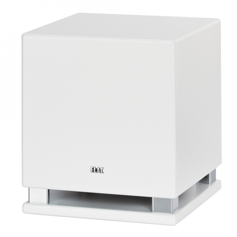 Elac Sub 2030 aktiv subwoofer, mattlackad vit