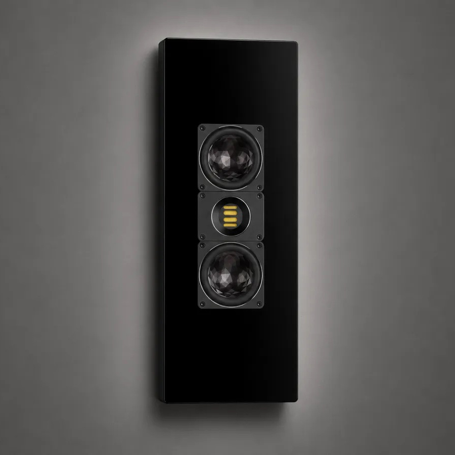 Elac WS 1665.2 On-Wall högtalare, mattsvart styck