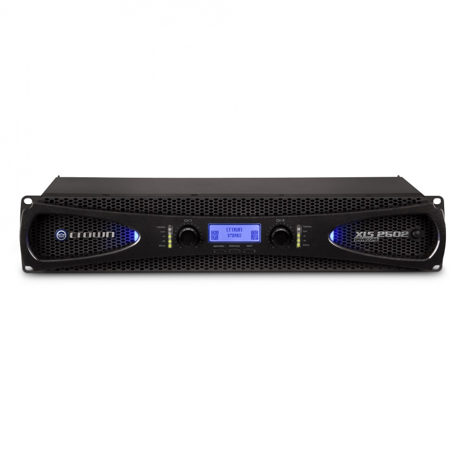 Crown XLS-2502 stereoslutsteg med DSP