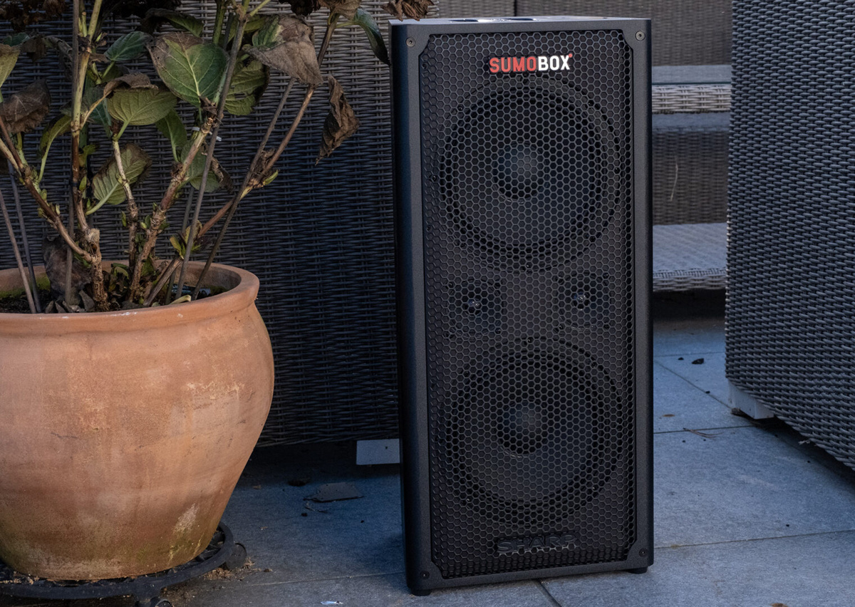 Sharp CP-LS100 SumoBox partyhögtalare med batteridrift