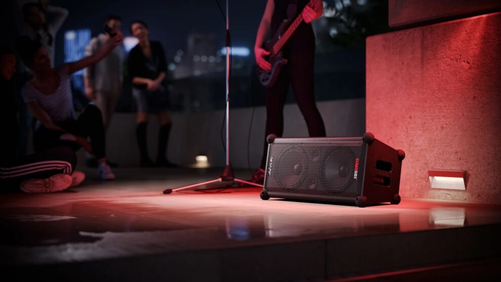 Sharp CP-LS100 SumoBox partyhögtalare med batteridrift