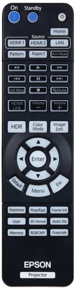 Epson EH-TW7000 LCD-projektor med 4K Ultra HD stöd