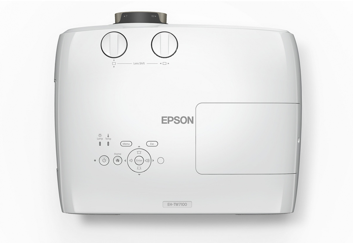 Epson EH-TW7100 LCD-projektor med 4K Ultra HD-stöd