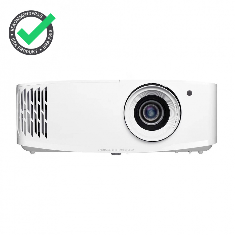 Optoma UHD38 DLP-projektor med 4K Ultra HD stöd