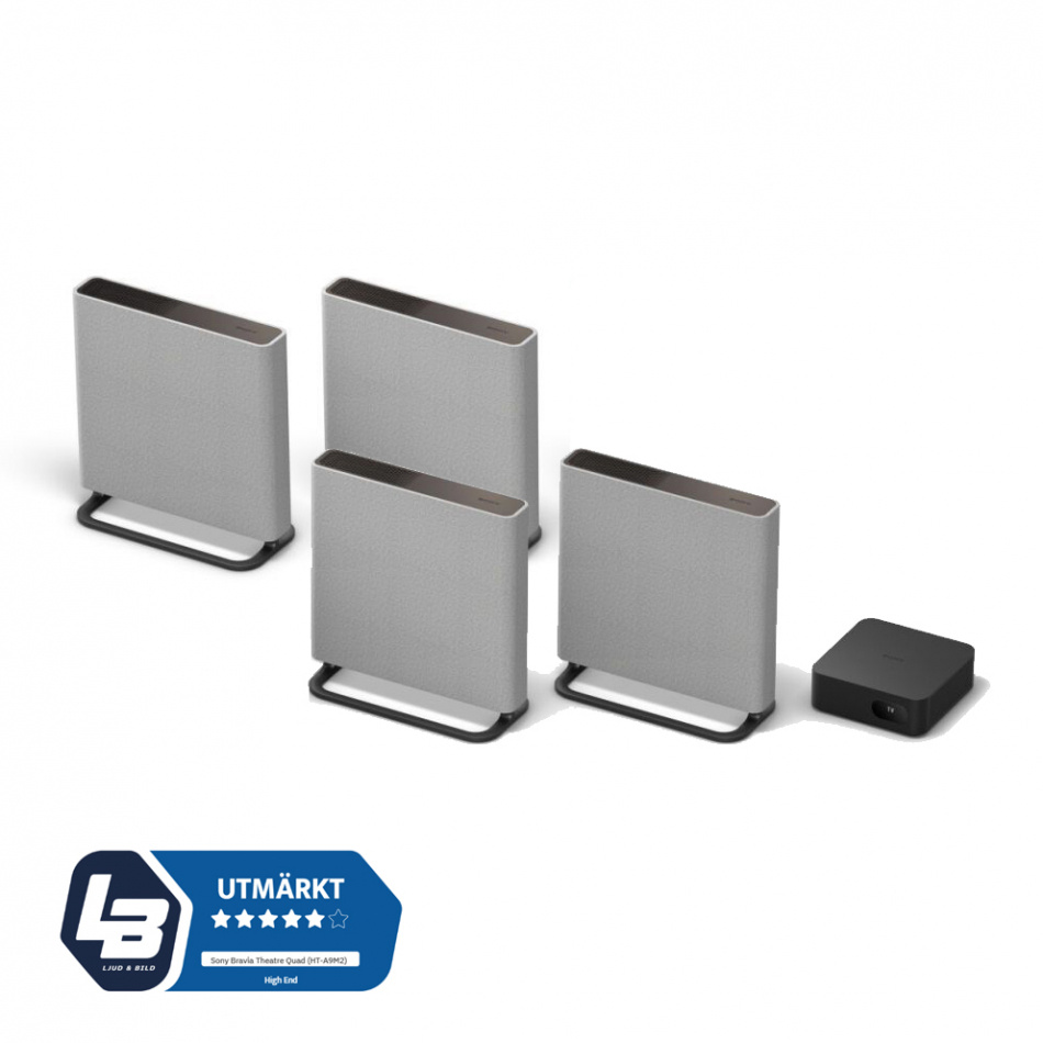 Sony HT-A9M2 BRAVIA Theatre Quad, Trådlöst Dolby Atmos Hemmabiosystem 