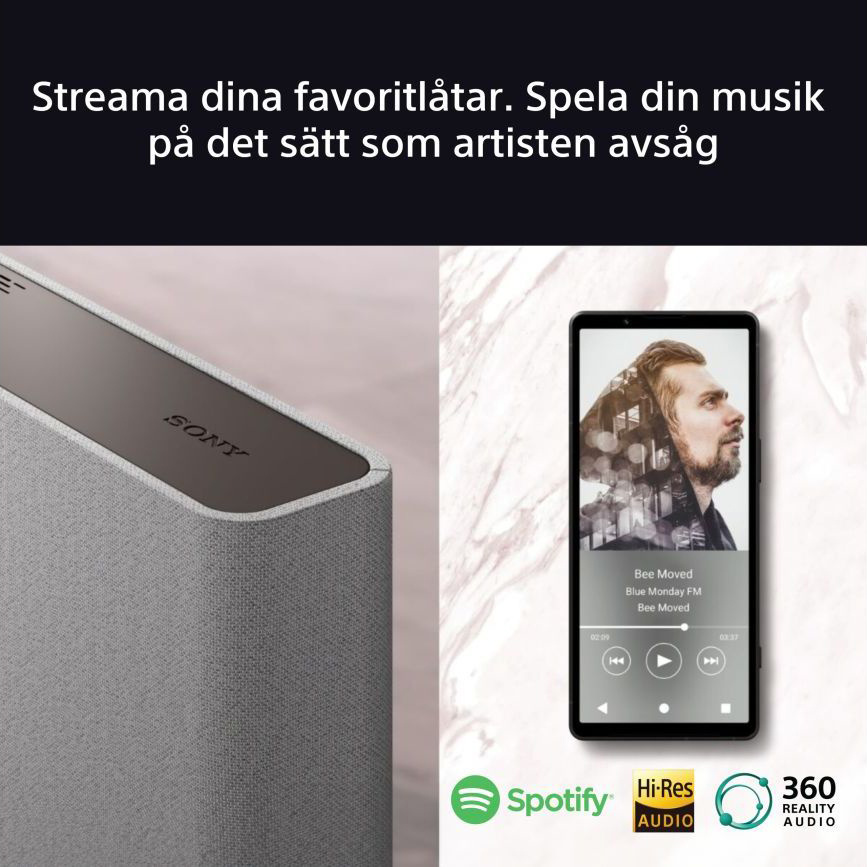 Sony HT-A9M2 BRAVIA Theatre Quad, Trådlöst Dolby Atmos Hemmabiosystem 