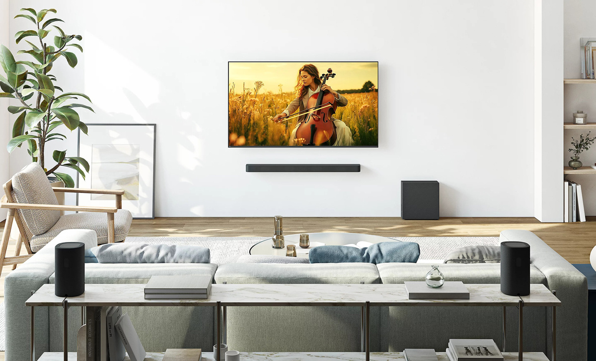 Sony SA-SW7 BRAVIA Theatre Sub 7 trådlös aktiv subwoofer, svart