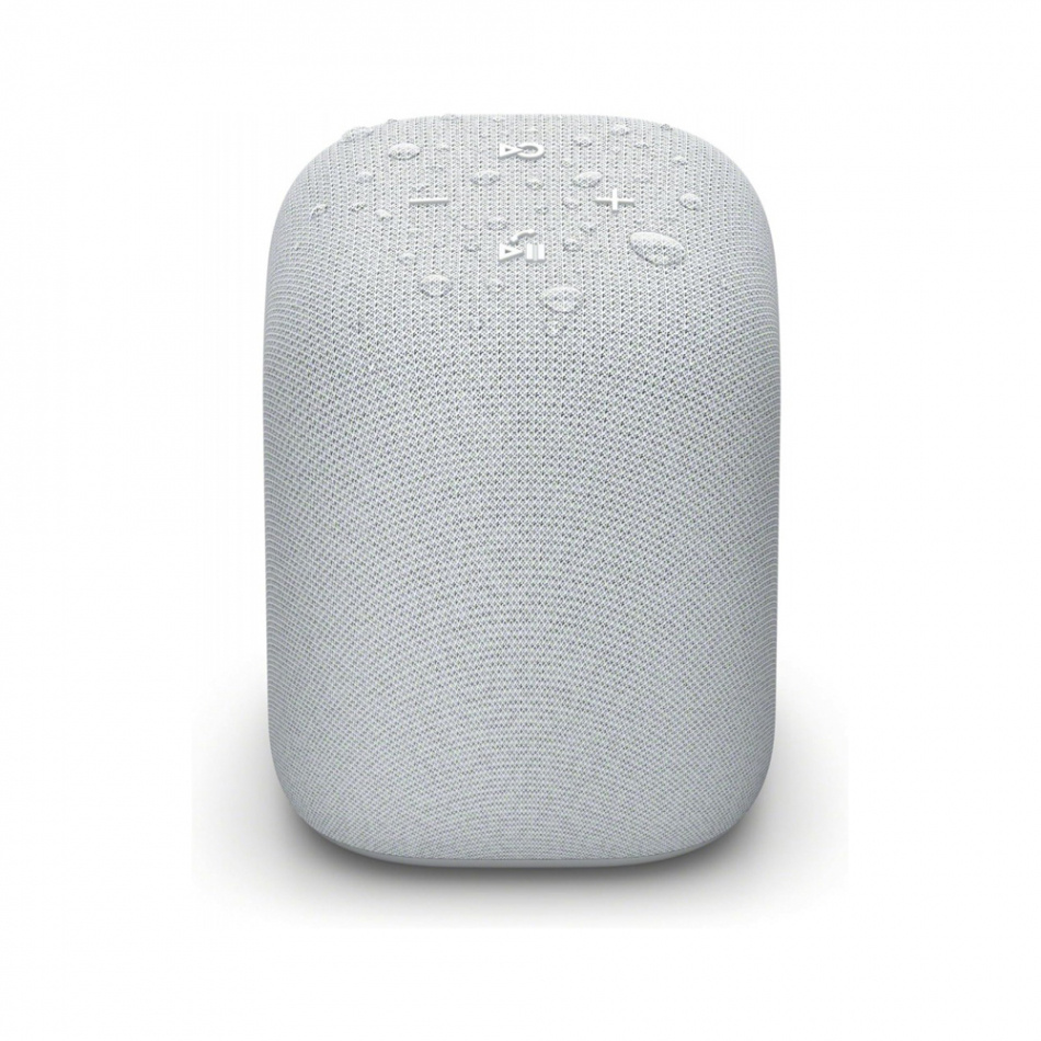 Sony LinkBuds Speaker trådlös bärbar högtalare med Bluetooth, ljusgrå