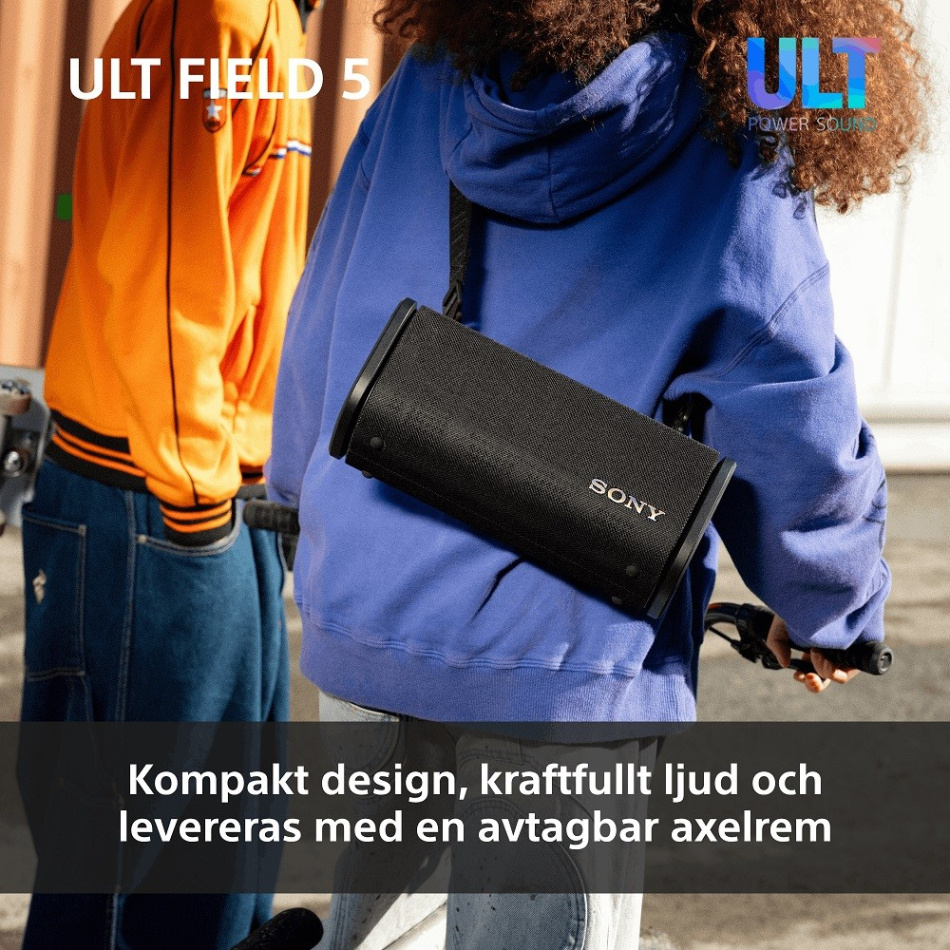 Sony ULT FIELD 5 bärbar Bluetooth-högtalare, vit