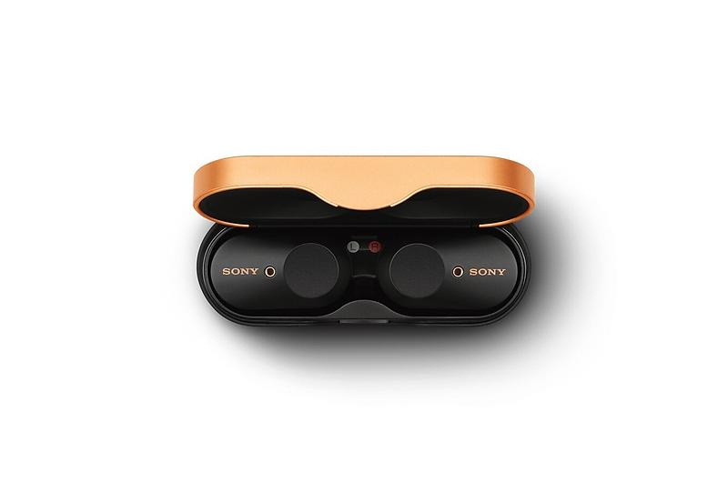 Sony WF-1000XM3 in-ear hörlur med brusreducering, svart