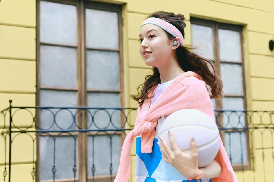 Sony WF-C510 True Wireless in-ear hörlurar med Bluetooth, blå