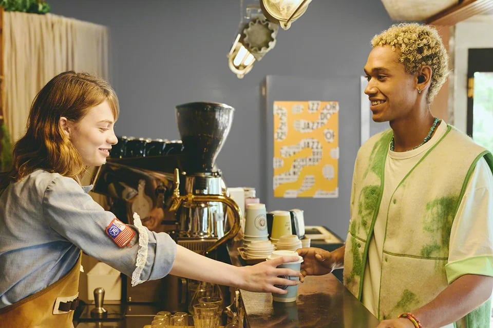 Sony WF-C510 True Wireless in-ear hörlurar med Bluetooth, svart