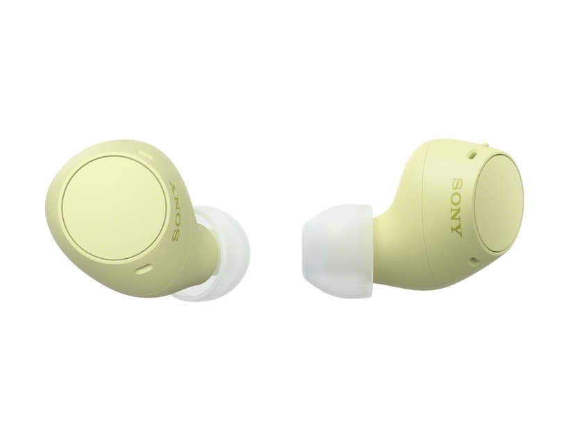 Sony WF-C510 True Wireless in-ear hörlurar med Bluetooth, gul