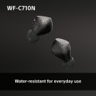 Sony WF-C710N True Wireless in-ear hörlurar med brusreducering, svarta Sony WF-C710N True Wireless in-ear hörlurar med brusreducering, svarta
