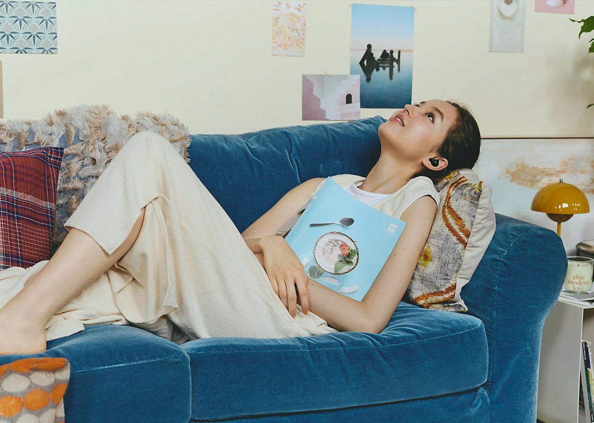 Sony LinkBuds Open True Wireless IPX4 in ear-hörlur med Bluetooth, svart