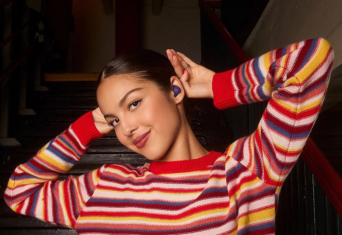 Sony LinkBuds Open True Wireless IPX4 in ear-hörlur med Bluetooth, lila