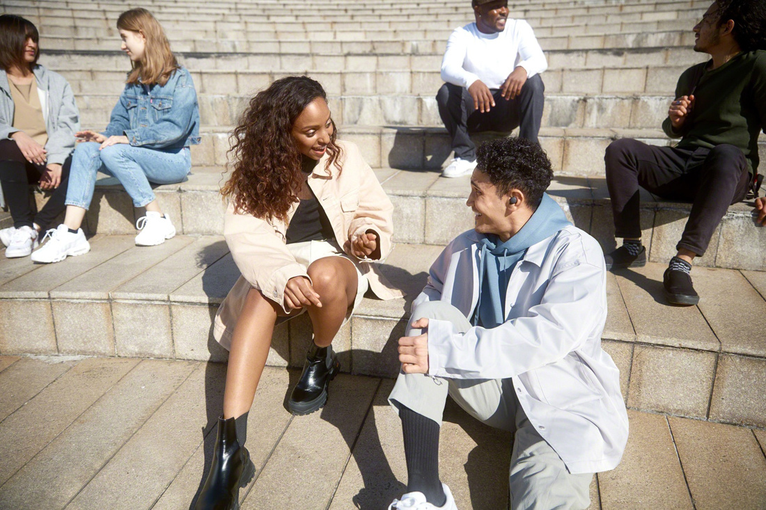 Sony LinkBuds S True Wireless in-ear hörlurar med brusreducering, svart