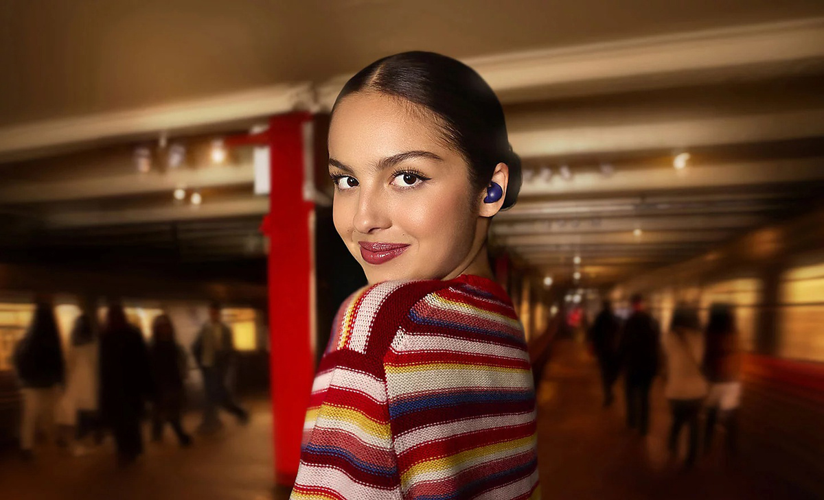 Sony LinkBuds Fit True Wireless IPX4 in ear-hörlur med Bluetooth, lila