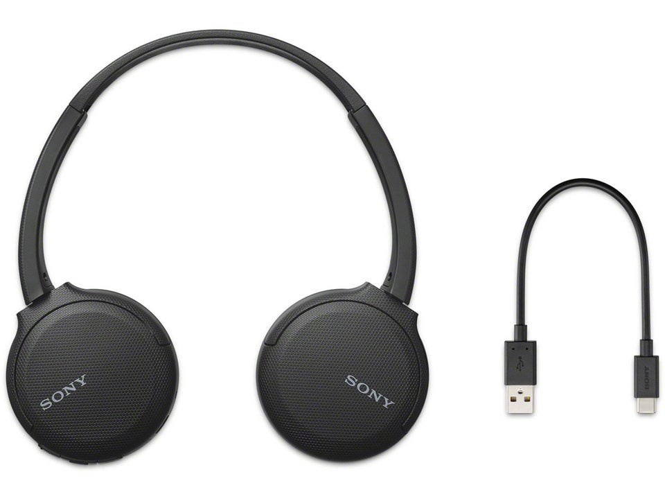 Sony WH-CH510 on-ear hörlur med Bluetooth, Vit