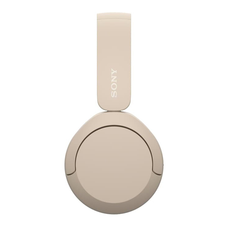 Sony WH-CH520 trådlösa on-ear hörlurar med Bluetooth, beige