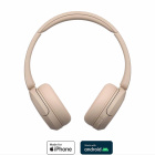 Sony WH-CH520 trådlösa on-ear hörlurar med Bluetooth, beige Sony WH-CH520 trådlösa on-ear hörlurar med Bluetooth, beige