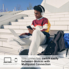 Sony WH-CH520 trådlösa on-ear hörlurar med Bluetooth, vit Sony WH-CH520 trådlösa on-ear hörlurar med Bluetooth, vit