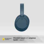 Sony WH-CH720N over-ear hrlurar med Bluetooth & brusreducering, bl