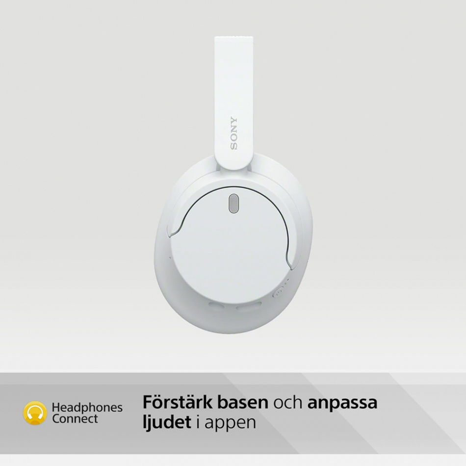 Sony WH-CH720N over-ear hörlurar med Bluetooth & brusreducering, vit