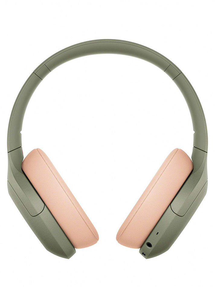 Sony WH-H910N over-ear med brusreducering, grön