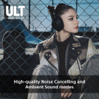 Sony ULT Wear WH-ULT900N over-ear hörlur med brusreducering, svart Sony ULT Wear WH-ULT900N over-ear hörlur med brusreducering, svart