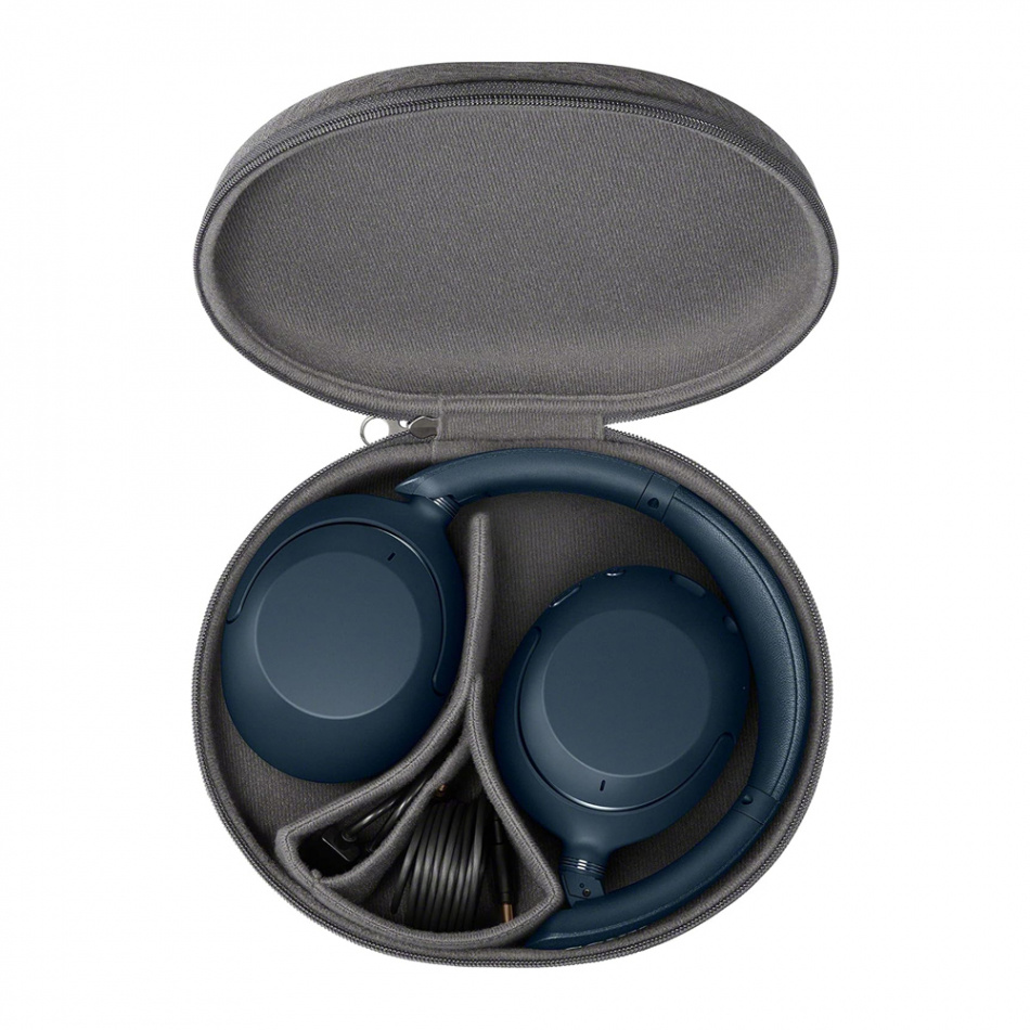 Sony WH-XB910N over-ear hörlurar med Bluetooth & brusreducering, blå