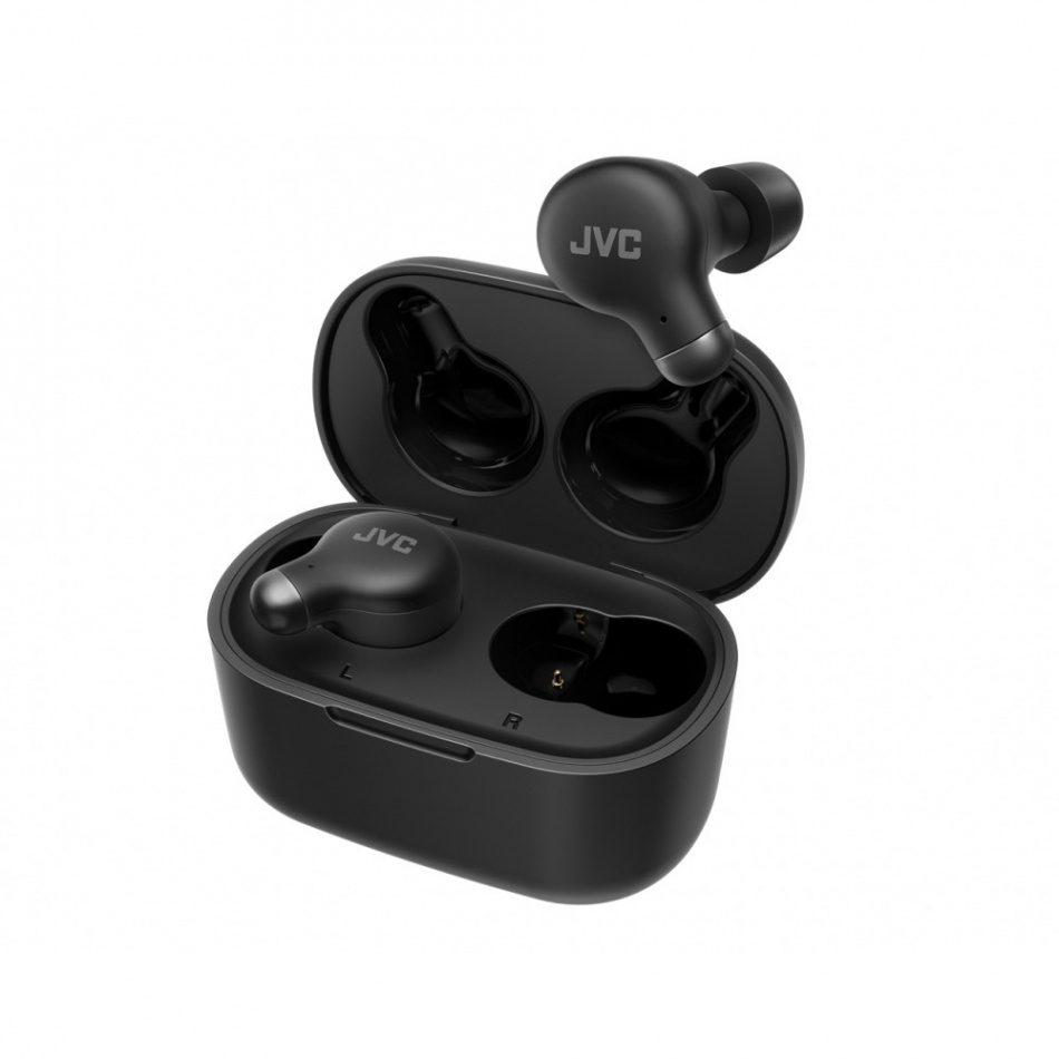 JVC HA-A25T True Wireless in-ear hörlurar med brusreducering, svart